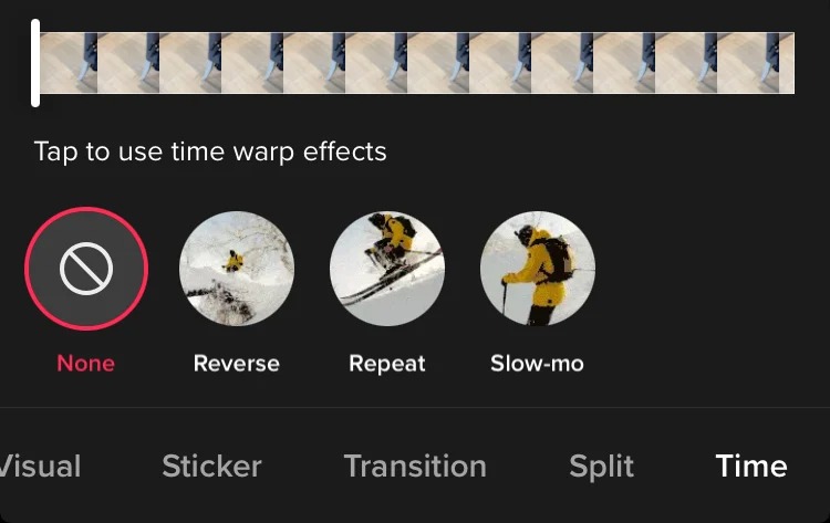 how to reverse tiktok